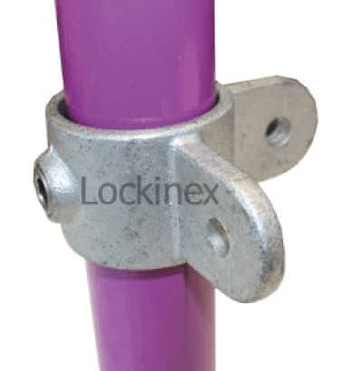 A40 90 Degree Double Lug Collar Key Clamp Key Clamp Lockinex   