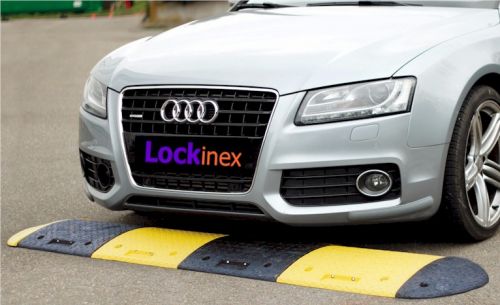 Speed Hump Middle Section -Yellow- With Cats Eyes  Lockinex   
