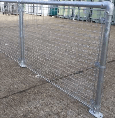 Weld Mesh Railing Galvanized Welded Wire Fabric Railings Bradfabs, Mesh Balustrade,