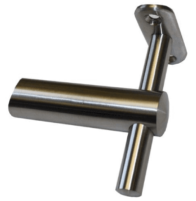 Offset Tube Mounted Handrail Support Bracket Handrails & Railing Systems Lockinex   