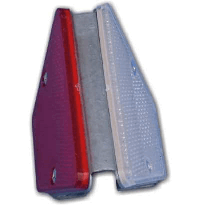 Armco Barrier Reflector Armco Barrier Lockinex Red  