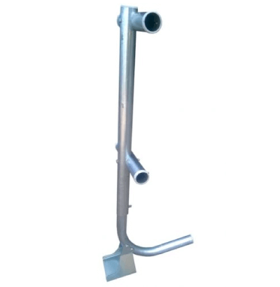 Roof Edge Guardrail No Counterweight Post Roof Edge Guardrail Systems Lockinex   