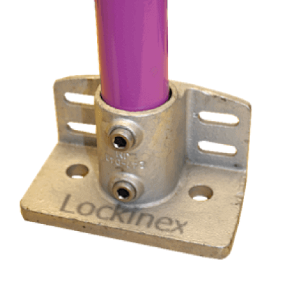 A13 (142) Kickplate/Toe board Base Plate Key Clamp Key Clamp Lockinex   