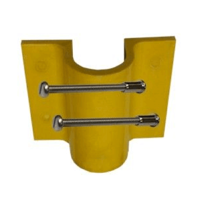 GRP Key clamp Side Base Handrails & Railing Systems Lockinex   